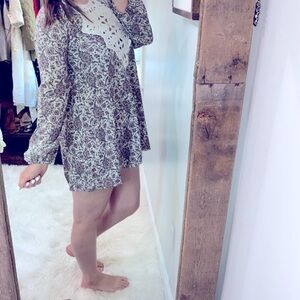 LILA Clothing Co floral boho dress size xsmall